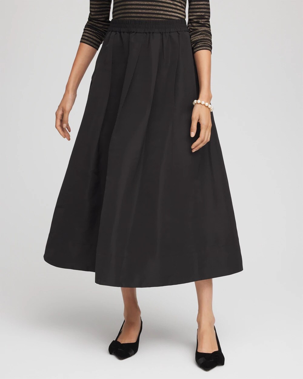 CHS_TAFFETA PLEATED